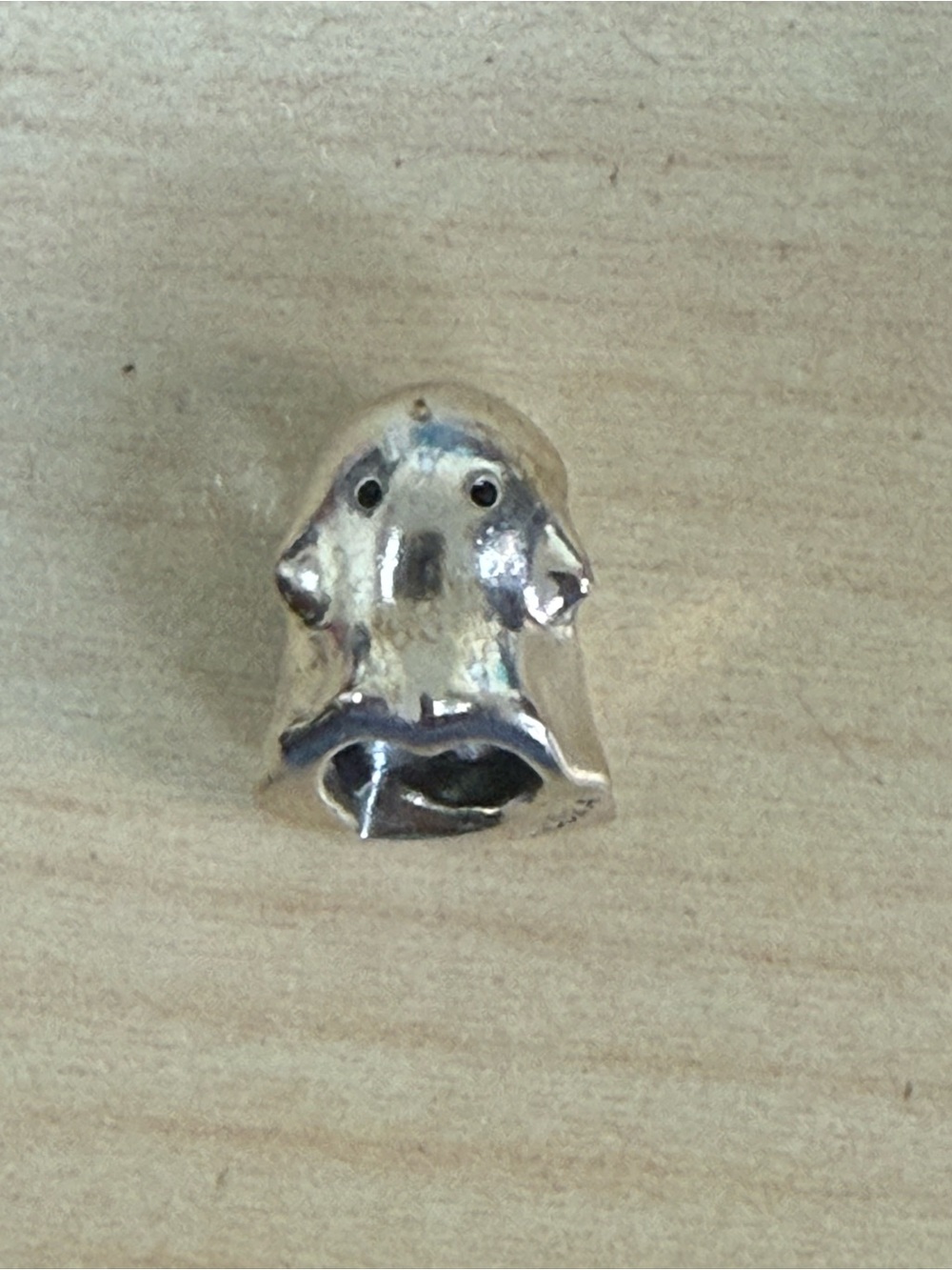 Pandora Sterling Silver Ghost Charm - Silver